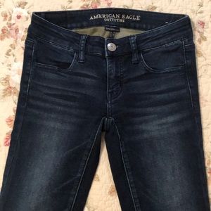 American Eagle Dark Wash Skinny Jeans